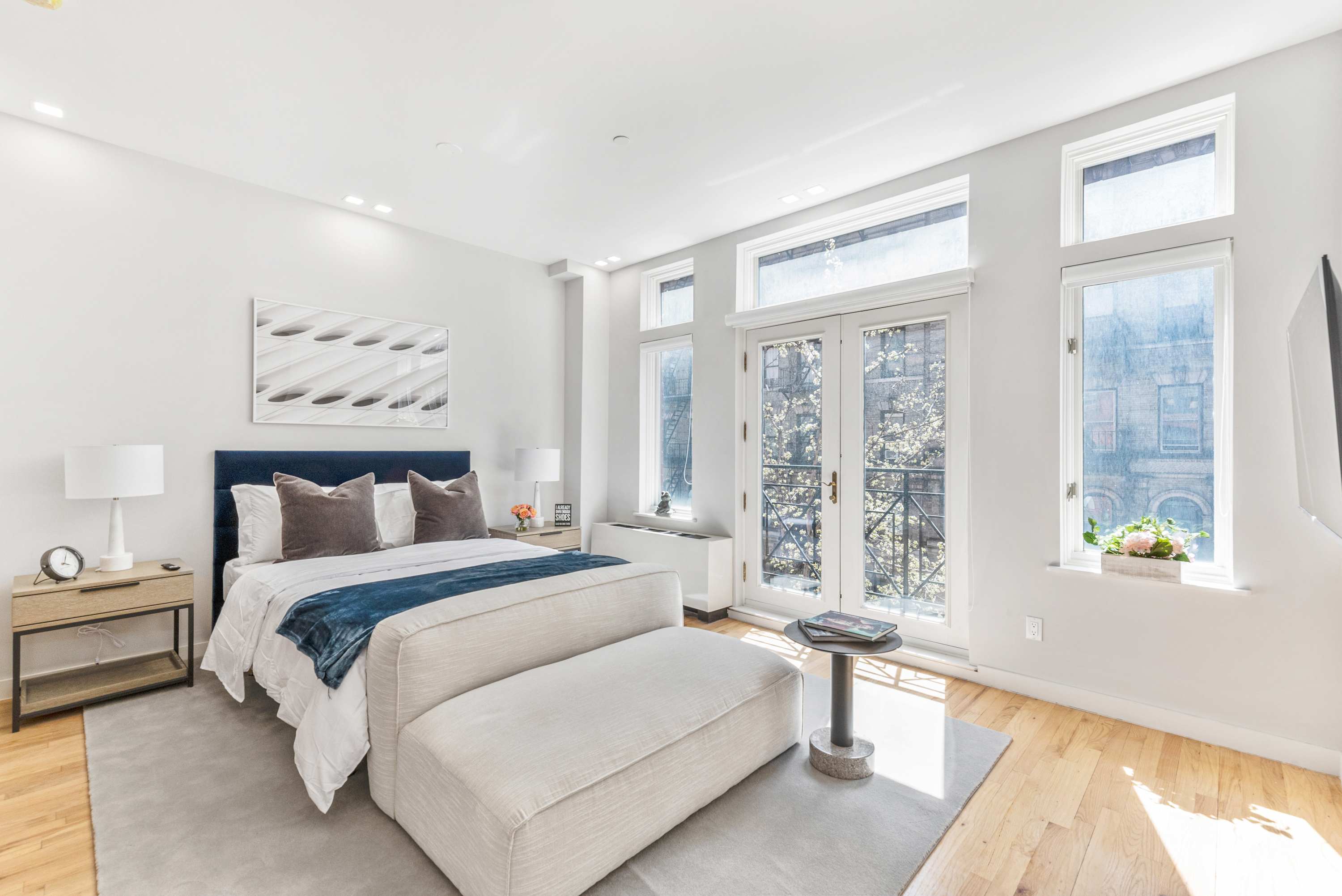 Spacious Studio with Charming Juliet Balcony — The Sixty Two NYC