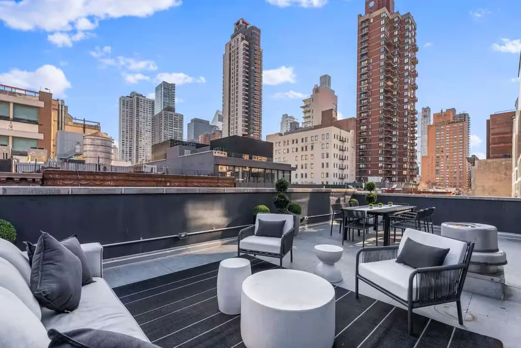 Private Rooftop — 3BR Penthouse Suite with Massive Private Rooftop — The Sixty Two NYC, Lenox Hill, Upper East Side