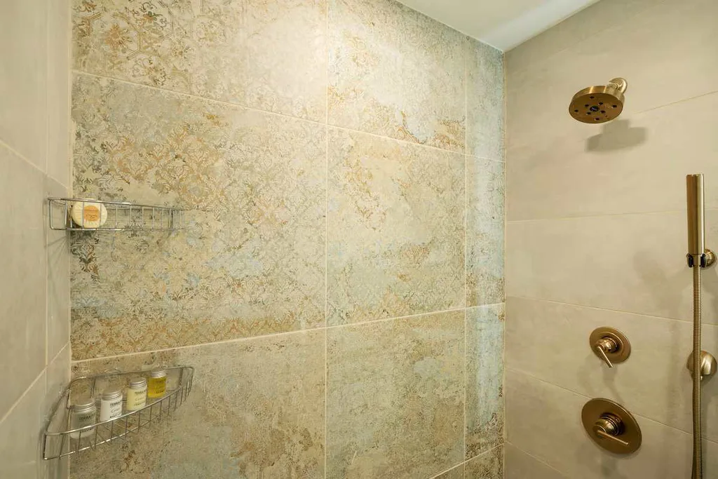 Bathroom — Luxurious 1BR w/ Private Patio near Central Park — The Sixty Two NYC, Lenox Hill, Upper East Side