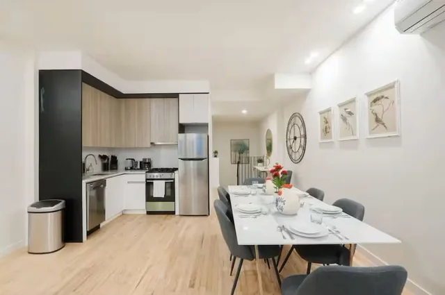 Kitchen — Luxury 2BR Duplex 5min to Central Park — The Sixty Two NYC, Lenox Hill, Upper East Side