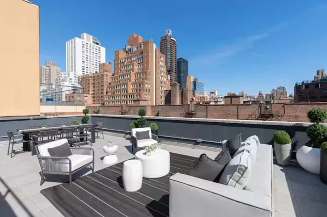 Private Rooftop — 3BR Penthouse with Massive Private Rooftop — The Sixty Two NYC, Lenox Hill, Upper East Side