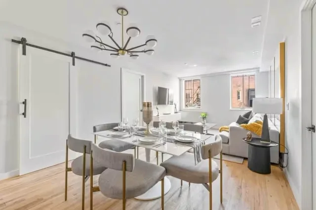 Dining Area — 3BR Penthouse with Massive Private Rooftop — The Sixty Two NYC, Lenox Hill, Upper East Side